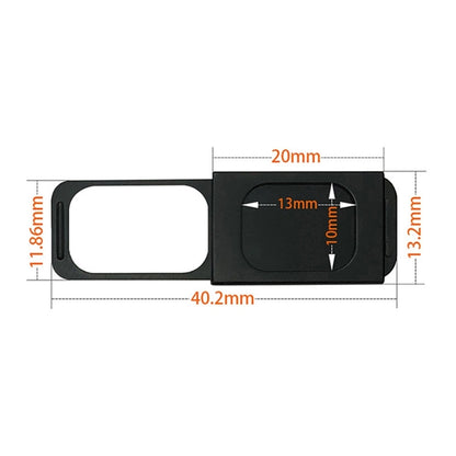 Laptop Webcam Cover Slide - Slim Web Camera Blocker