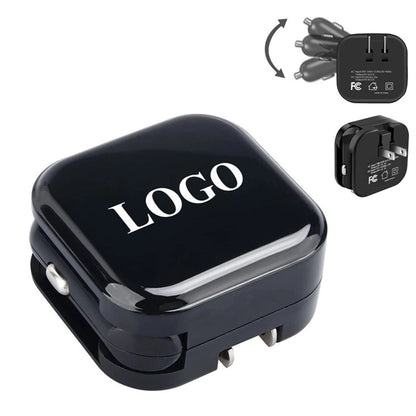 USB Wall Car Charger Combo