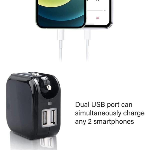 USB Wall Car Charger Combo