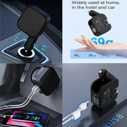 USB Wall Car Charger Combo