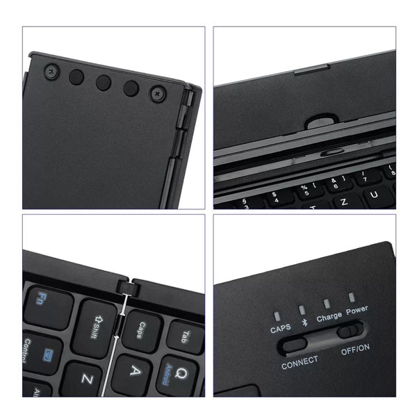 Portable Foldable Bluetooth Keyboard