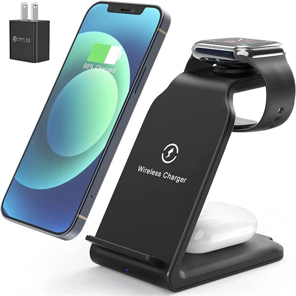 3-in-1 Wireless Charger Dock Station