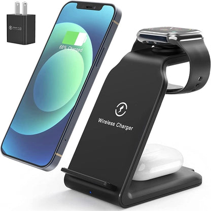 3-in-1 Wireless Charger Dock Station