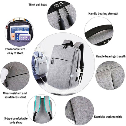 Laptop Backpack With USB Port