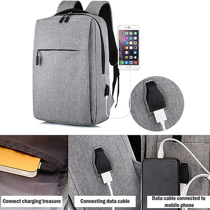 Laptop Backpack With USB Port