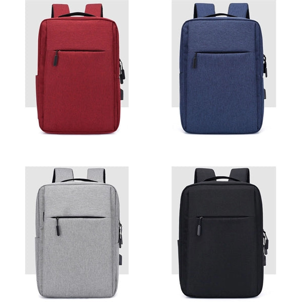 Laptop Backpack With USB Port