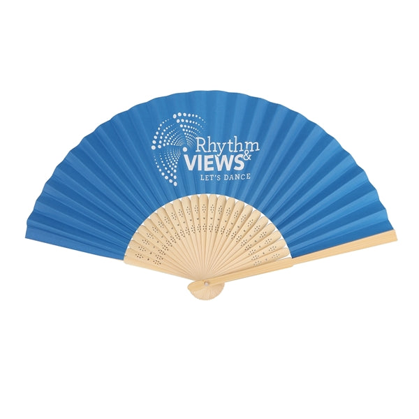 Bamboo Folding Paper Hand Fan