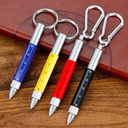 Multitool Tech Tool Pen Key Ring Screwdriver Ruler Carabiner