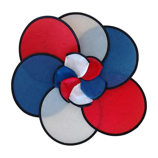 10" Collapsible Folding Flying Disc With Pouch