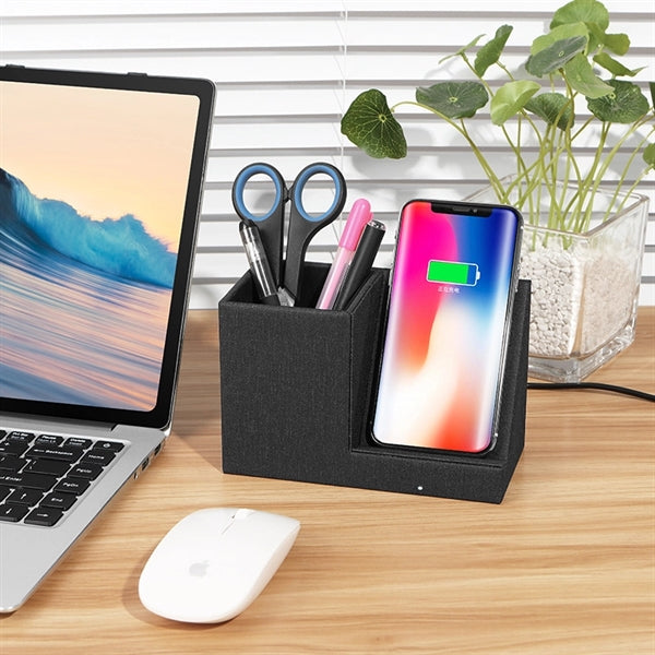 Pen Holder With Wireless Charger