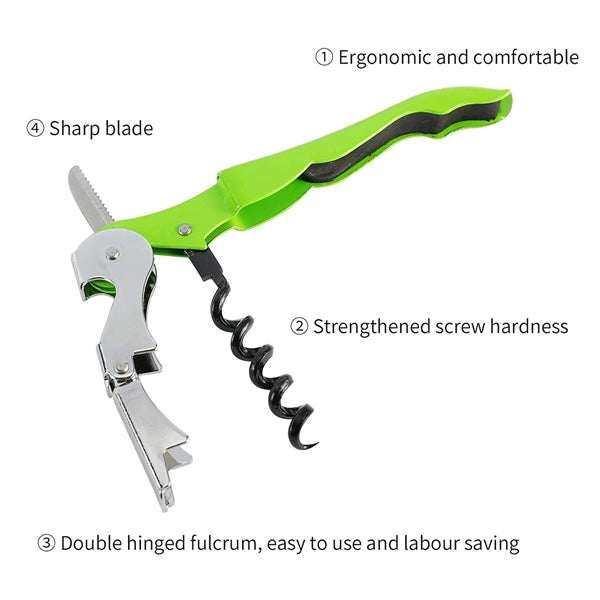 Stainless Steel Corkscrew Wine Bottle Opener