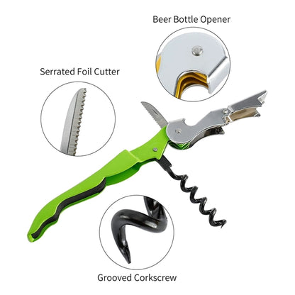 Stainless Steel Corkscrew Wine Bottle Opener