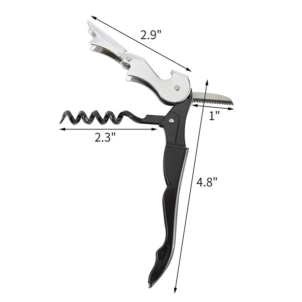 Stainless Steel Corkscrew Wine Bottle Opener