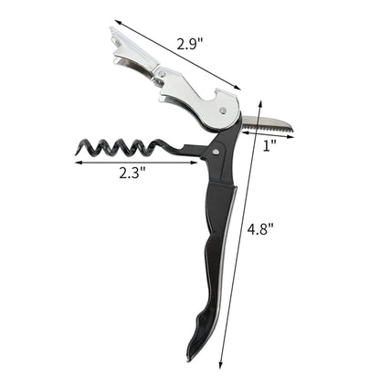 Stainless Steel Corkscrew Wine Bottle Opener
