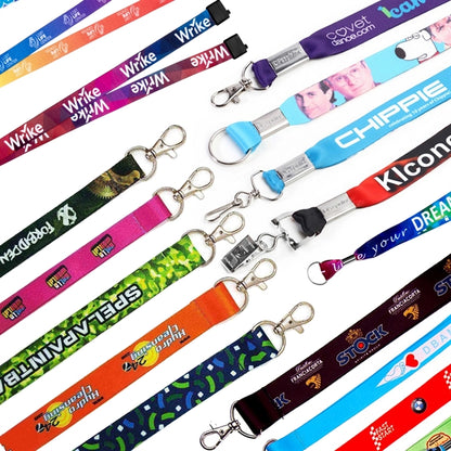 Custom Dye Sublimated Full Color Lanyard