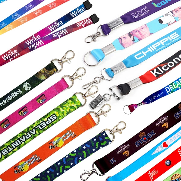 Custom Dye Sublimated Full Color Lanyard
