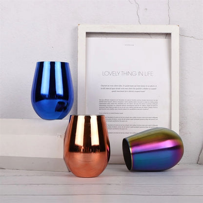 12 oz Insulated Wine Tumbler with Lids