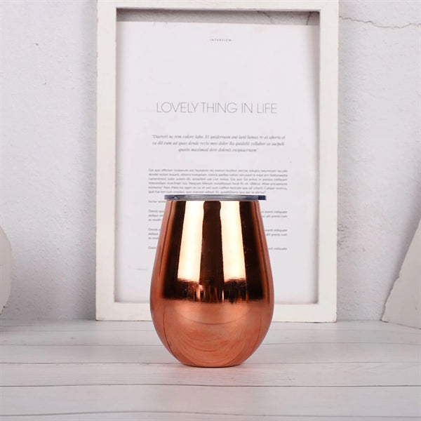 12 oz Insulated Wine Tumbler with Lids