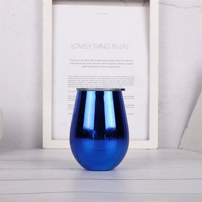 12 oz Insulated Wine Tumbler with Lids