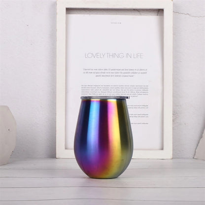 12 oz Insulated Wine Tumbler with Lids