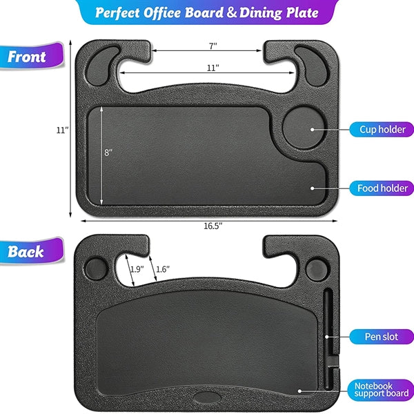 car eating tray