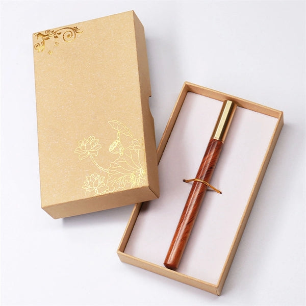Business Office Brass Wooden Ballpoint Pen