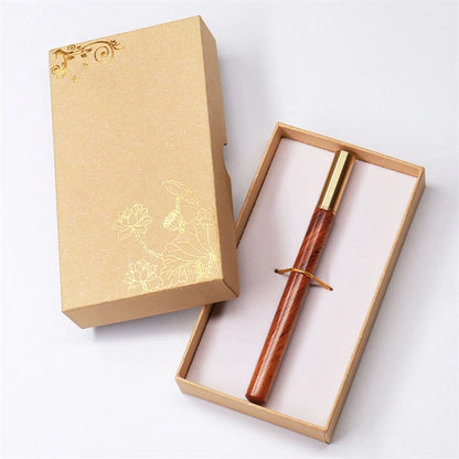 Business Office Brass Wooden Ballpoint Pen