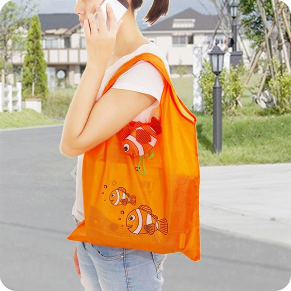 Moolecole Fish Shopping Foldable Bag