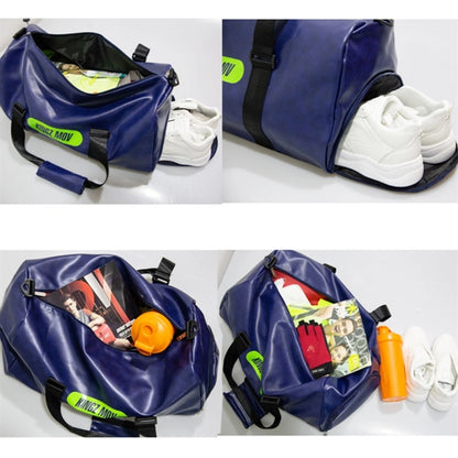 PU Leather Gym Sport Travel Duffel Bag