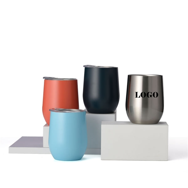 12Oz Insulated Wine Tumbler