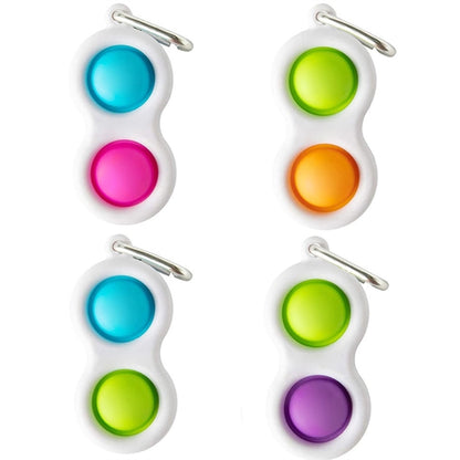 Bubble Popper Fidget Toy Keychain