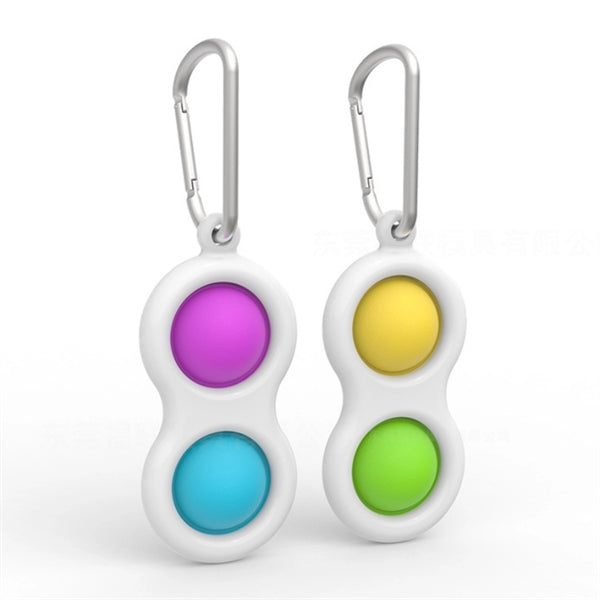 Bubble Popper Fidget Toy Keychain