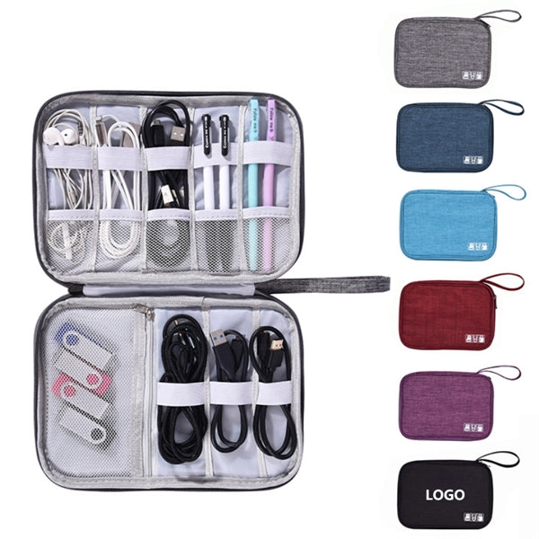 Electronic Cable Organizer Bag