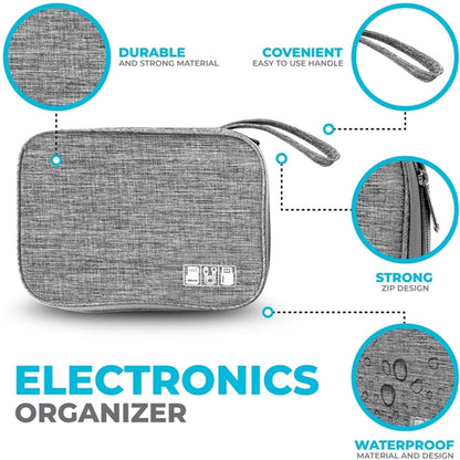 Electronic Cable Organizer Bag