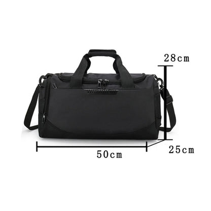 55L Travel Sport Gym Duffel Bag