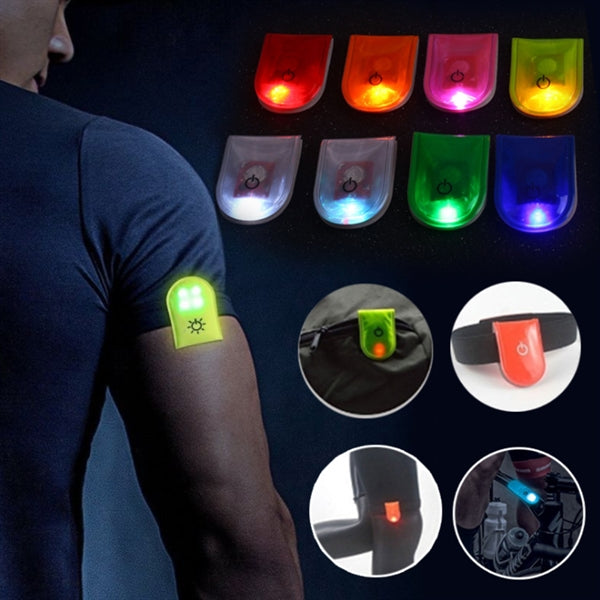 LED Safety Light Magnetic Clip