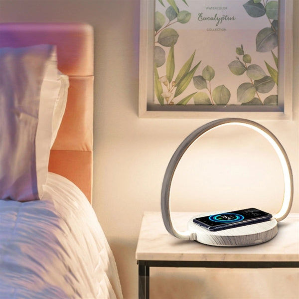 Creative Table Lamp with Wireless Charger