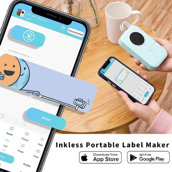 Wireless Smart Label Maker Machine Mini Printer