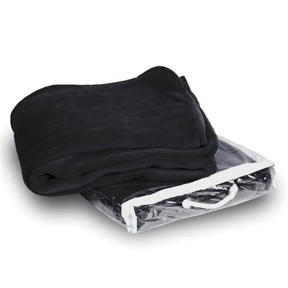 Custom Embroidered 280G Micro Plush Blankets, 50" X 60"
