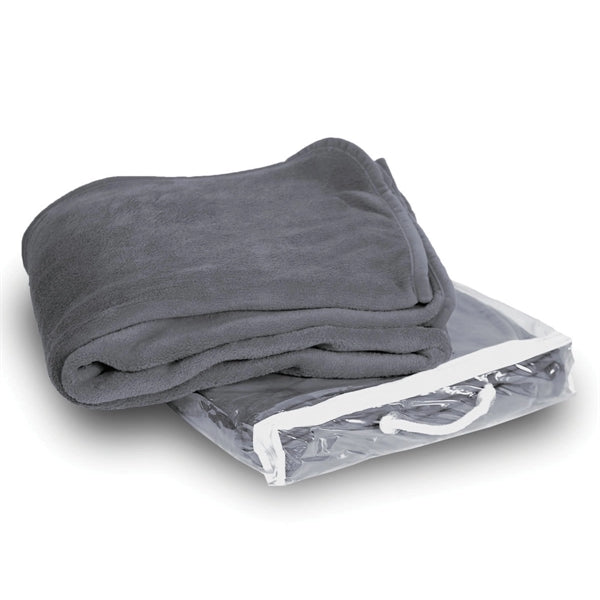 Custom Embroidered 280G Micro Plush Blankets, 50" X 60"