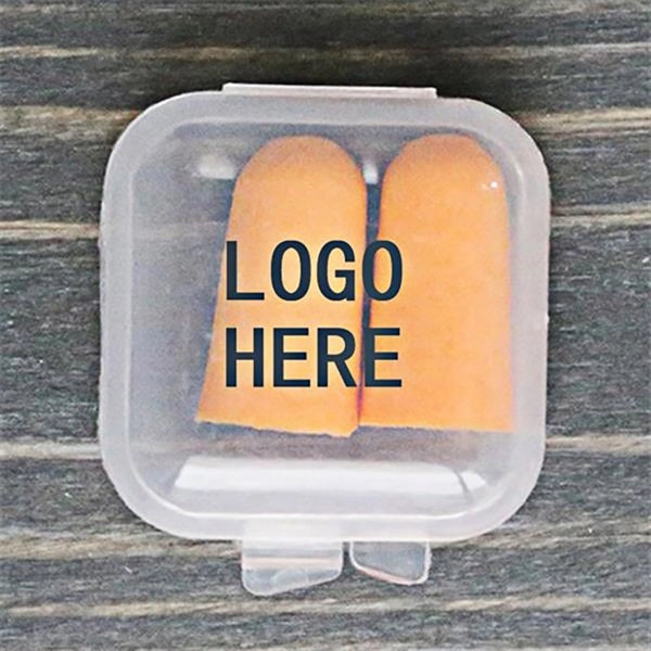 PU Soft Foam Ear plugs with Clear Case