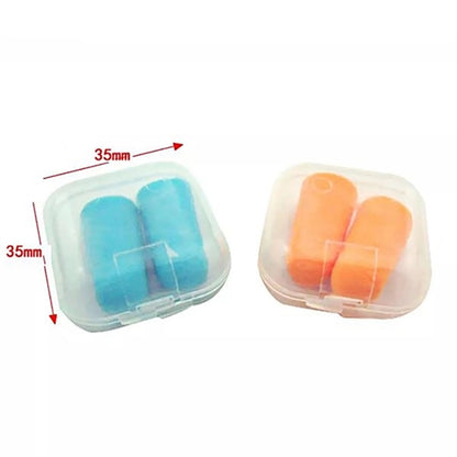PU Soft Foam Ear plugs with Clear Case
