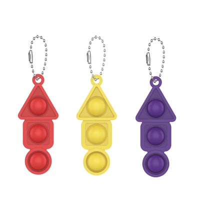 Bubble Fidget Sensory Toy Keychain