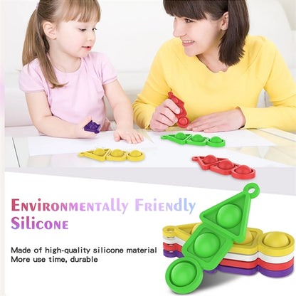 Bubble Fidget Sensory Toy Keychain