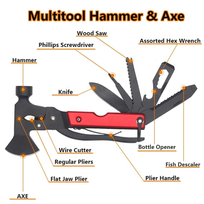 Multitool Portable Emergency Escape Hammer