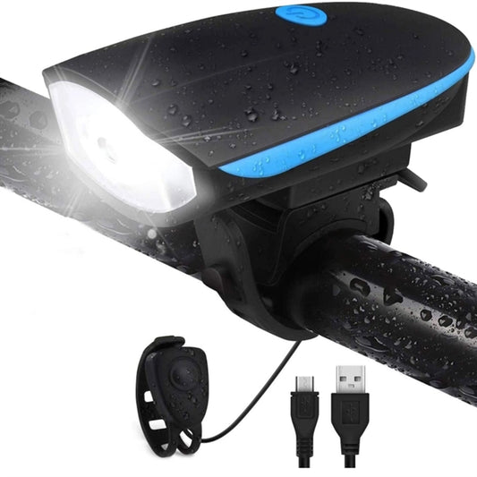 Bright Bike Lights Set with Horn