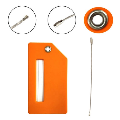 PVC Card Type Luggage Bag Tag
