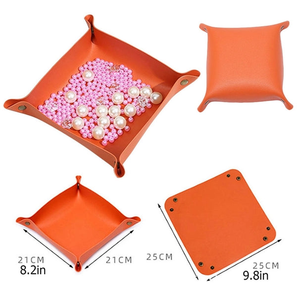 Leather Catchall Tray
