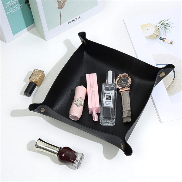 Leather Catchall Tray