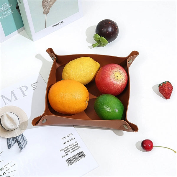 Leather Catchall Tray